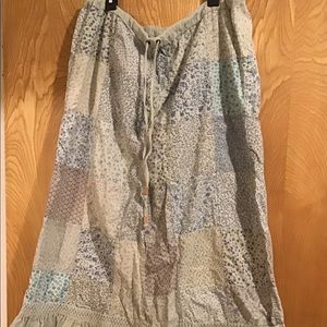 Boho Patchwork Skirt